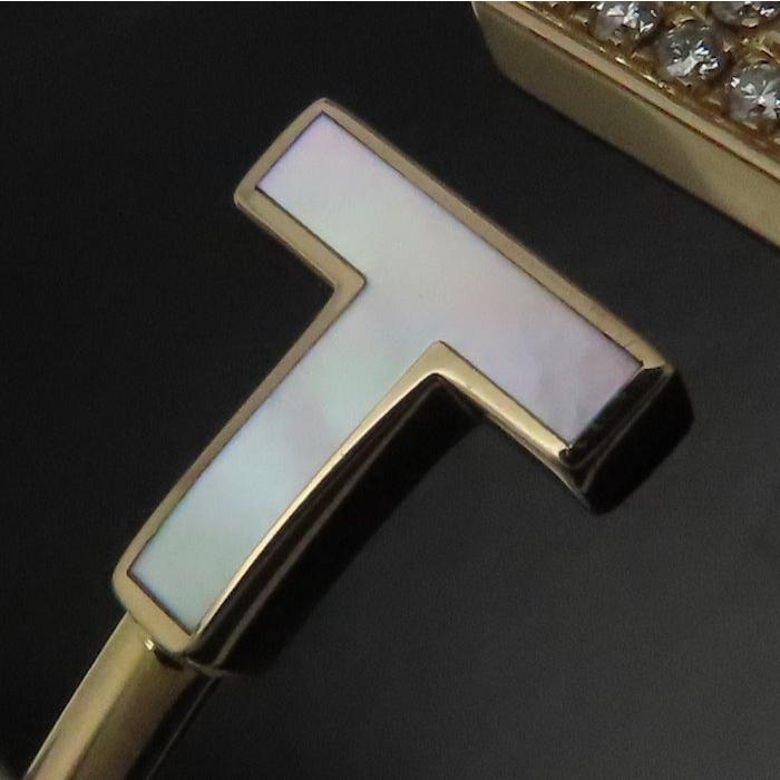TIFFANY&Co.（ティファニー） Tワイヤー バングル マザーオブパール