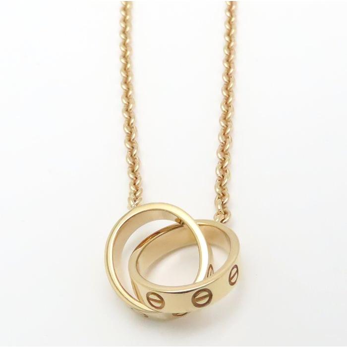 Cartier（カルティエ） ベビーラブ ネックレス K18PG ピンクゴールド