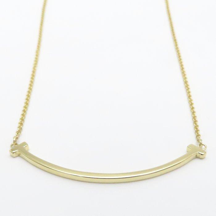 TIFFANY&Co. ティファニー Tスマイル ネックレス スモール K18YG イエローゴールド レディース/295314【中古】_3