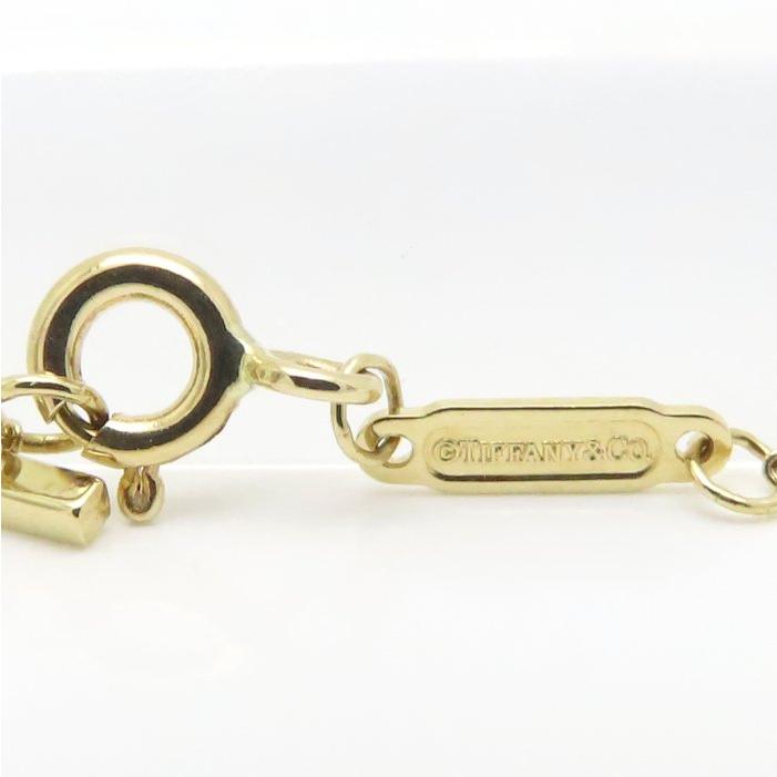 TIFFANY&Co. ティファニー Tスマイル ネックレス スモール K18YG イエローゴールド レディース/295314【中古】_5