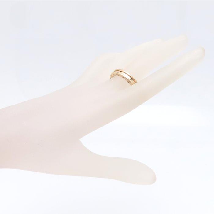 BVLGARI ブルガリ ビーゼロワン リング 指輪 1バンド XS #62 21.5号 B.zero1 K18PG ピンクゴールド メンズ/295332【中古】【BJ】 BVLGARI（ブルガリ） ビーゼロワン リング 指輪 1バンド XS #62 21.5号