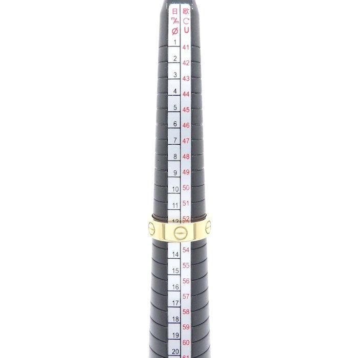 Cartier（カルティエ） ラブ リング 指輪 #53 12.5号 K18YG イエロー