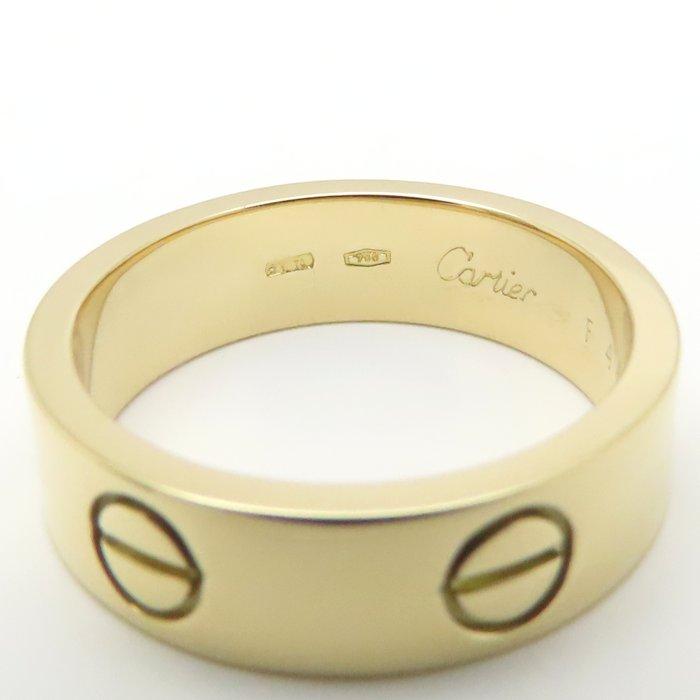 Cartier（カルティエ） ラブ リング 指輪 #53 12.5号 K18YG イエロー
