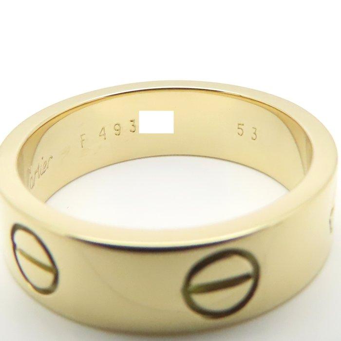 Cartier（カルティエ） ラブ リング 指輪 #53 12.5号 K18YG イエロー