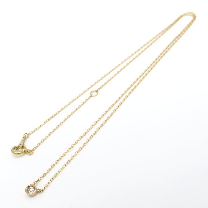 ete（エテ） ダイヤモンド ネックレス ダイヤモンド0.03ct K18PG 