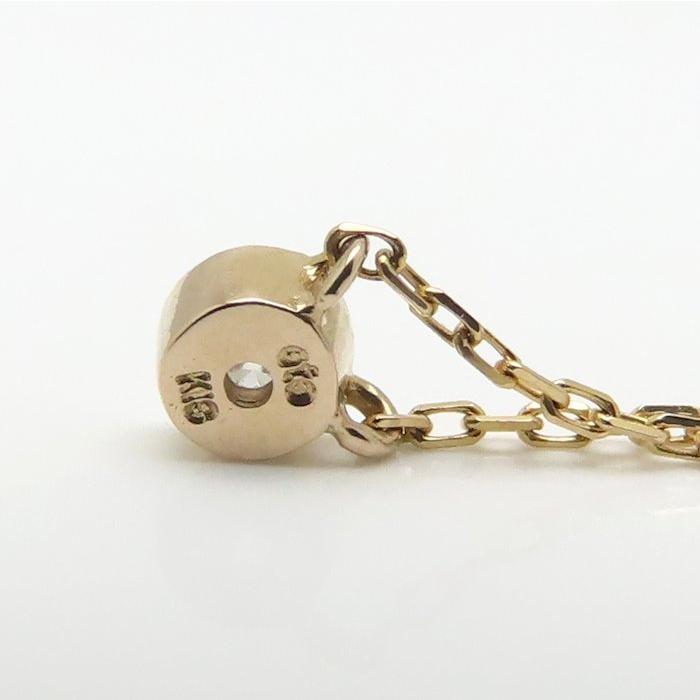 ete（エテ） ダイヤモンド ネックレス ダイヤモンド0.03ct K18PG