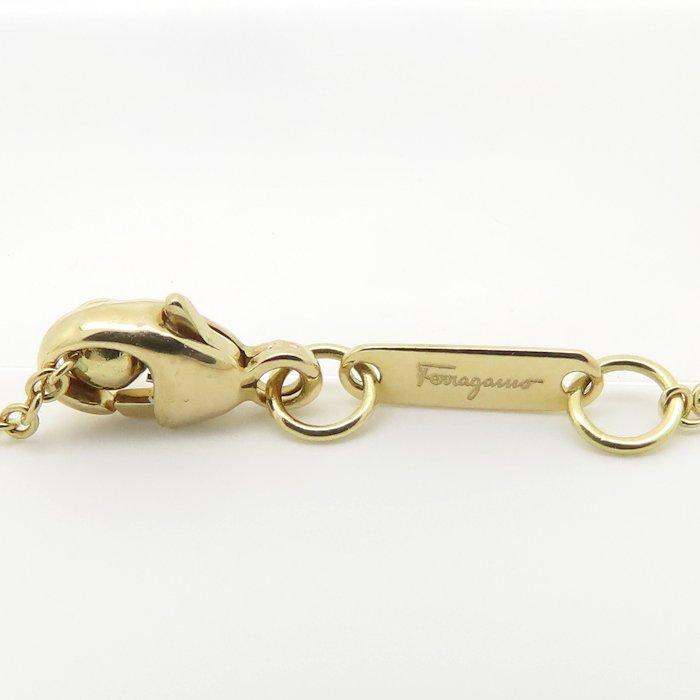 Salvatore Ferragamo サルヴァトーレフェラガモ ガンチーニ ネックレス K18YG イエローゴールド レディース/295381【中古】_5