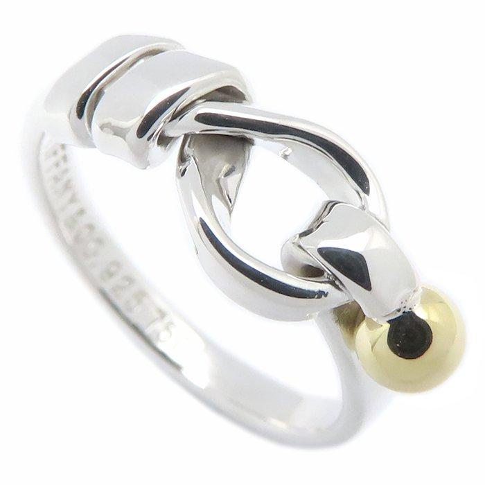 TIFFANY&Co.（ティファニー） フック＆アイ リング 指輪 9号 シルバー