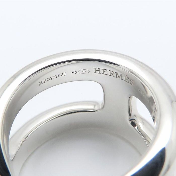 HERMES（エルメス） オスモズ PM リング 指輪 #52 12号 シルバー925