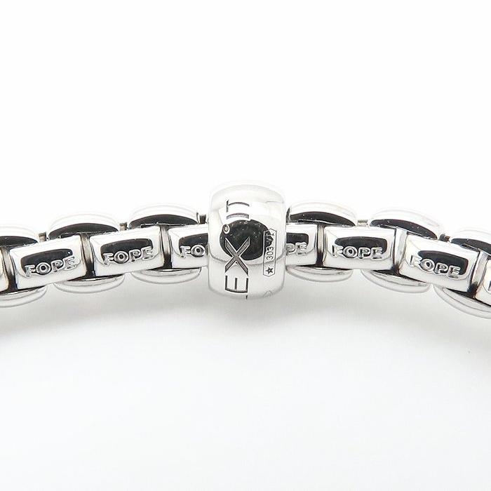FOPE フォッペ エカ スターダスト Mサイズ ブレスレット ダイヤモンド0.12ct K18WG ホワイトゴールド レディース/295411【中古】_7
