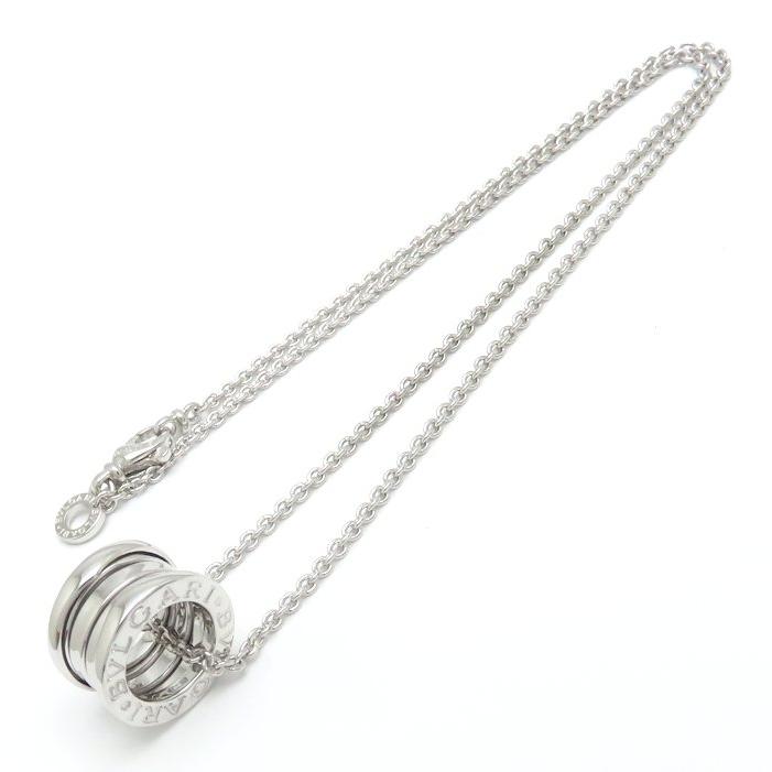 BVLGARI（ブルガリ） ビーゼロワン ネックレス B.zero1 K18WG ホワイト