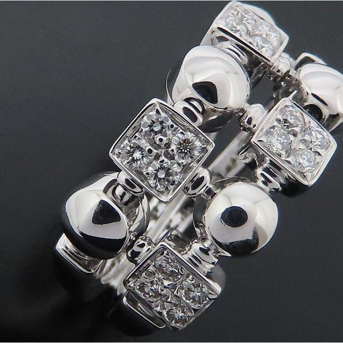 BVLGARI（ブルガリ） ルチア リング 指輪 ダイヤモンド 12.5号 K18WG 