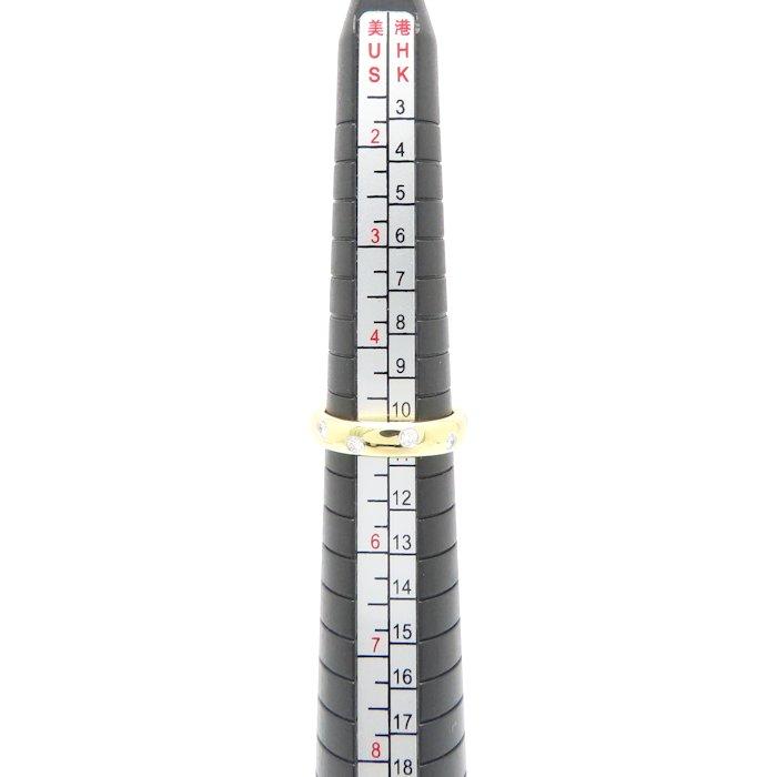 TIFFANY&Co. ティファニー ドッツ リング 指輪 ダイヤモンド 9号 K18YG イエローゴールドxPt950プラチナ レディース/295544【中古】_2