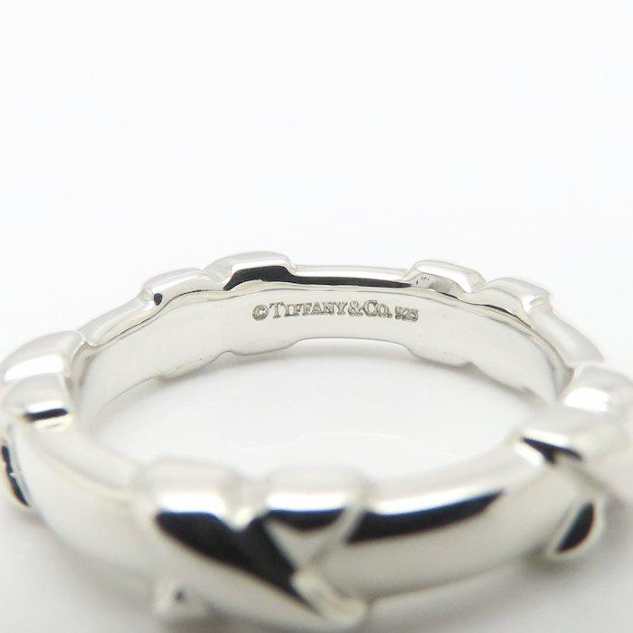 【美品】10.5号 ティファニーシグネチャー クロス リング シルバー925 TIFFANY&Co.（ティファニー） シグネチャークロス リング 指輪 10.5号