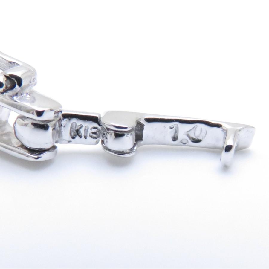 テニスブレスレット K18WG ダイヤモンド1.00ct 1カラット ホワイト