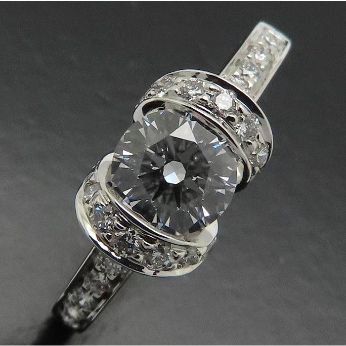 TIFFANY&Co. ティファニー リボン エンゲージメント リング 