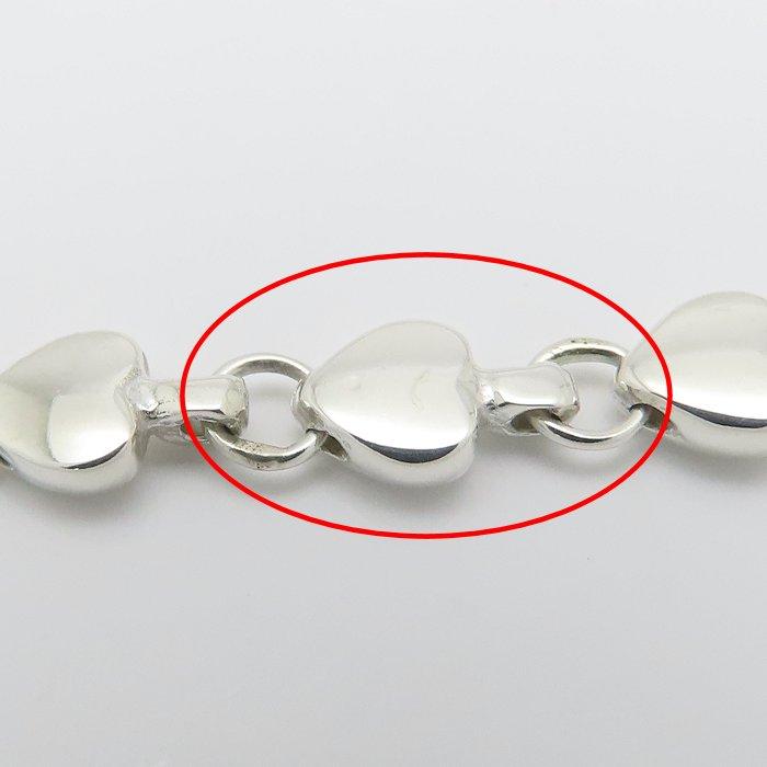 TIFFANY&Co.（ティファニー） パフハート ブレスレット シルバー925