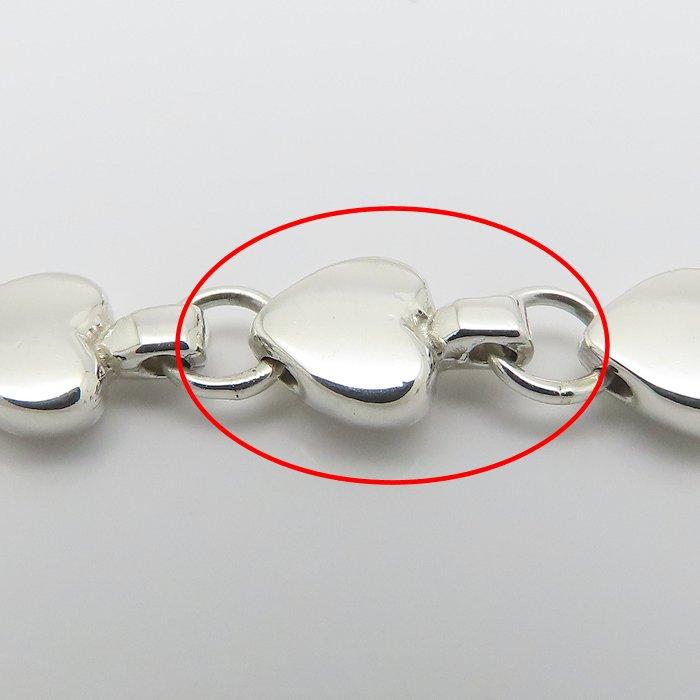 TIFFANY&Co.（ティファニー） パフハート ブレスレット シルバー925