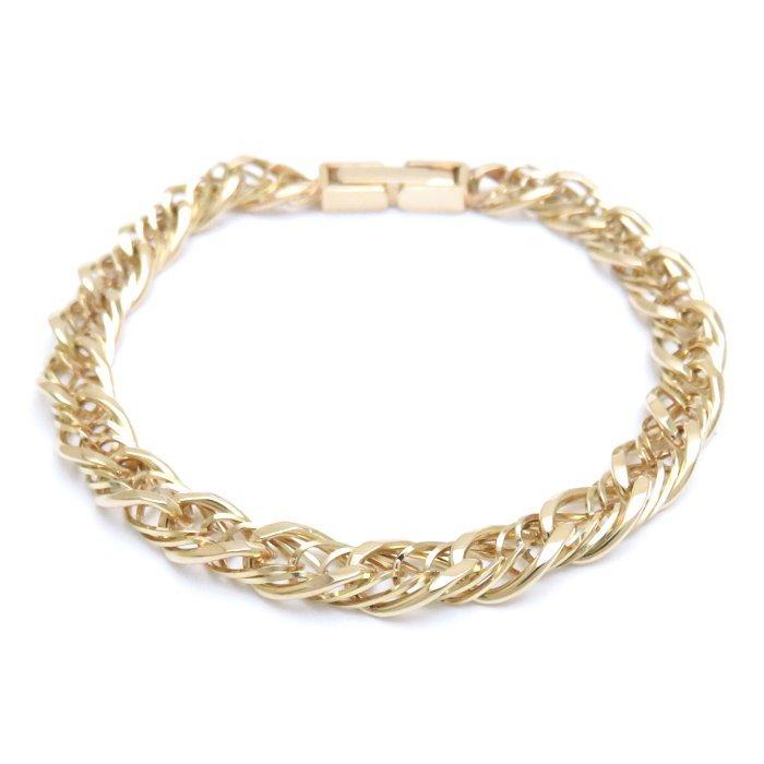 ブレスレット K18YG 12.3グラム 16cm イエローゴールド 18金/29580  