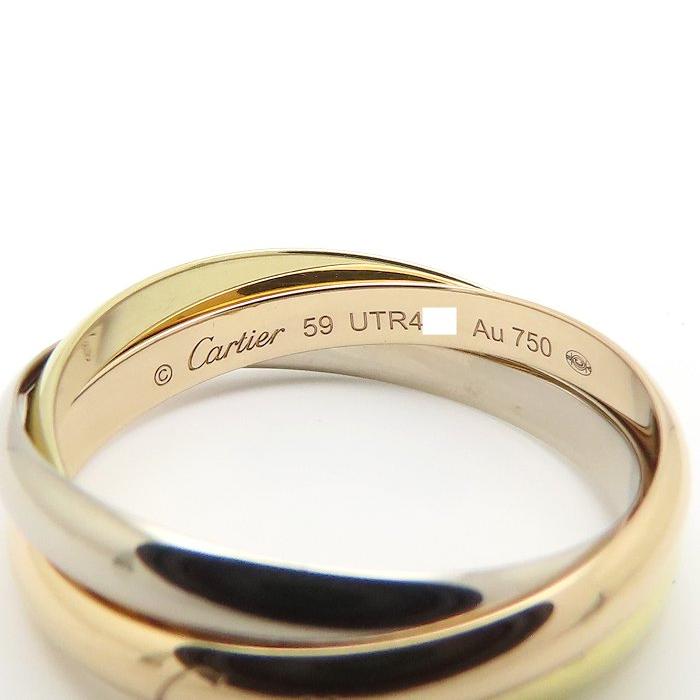 Cartier カルティエ トリニティ リング SM 59 19号 Cartier カルティエ トリニティ リング SM 59 19号 Cartier