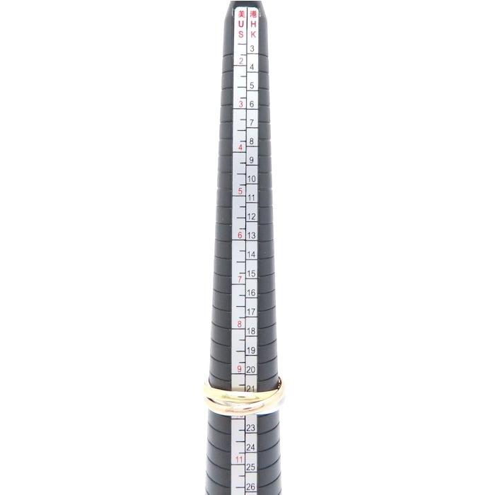 Cartier（カルティエ） トリニティ SM リング 指輪 3連 #61 20.5号 K18