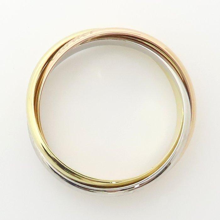 Cartier（カルティエ） トリニティ SM リング 指輪 3連 #61 20.5号 K18