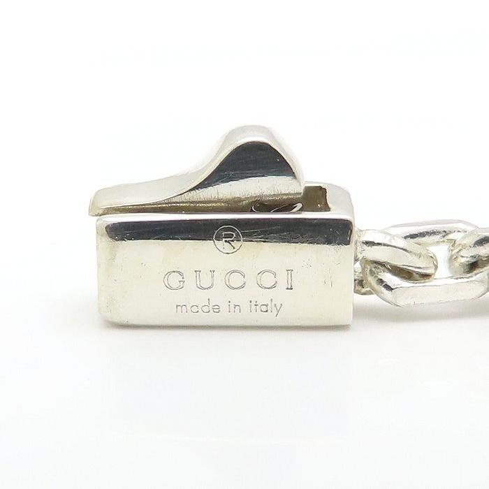 GUCCI（グッチ） Gデザイン ブレスレット シルバー925 メンズ/295881