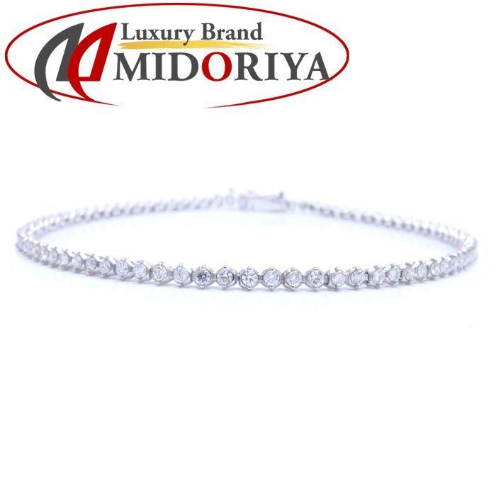 ダイヤモンドブレスレット Pt850 ダイヤモンド1.00ct 1カラット 