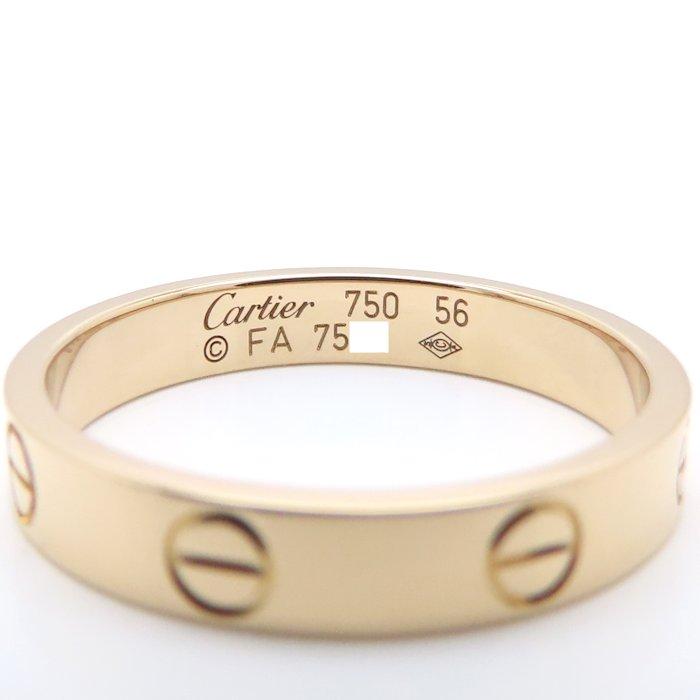 値下げ！ Cartier カルティエ ミニラブリング ピンクゴールド Cartier（カルティエ） ミニラブリング リング 指輪 #56 15.5号