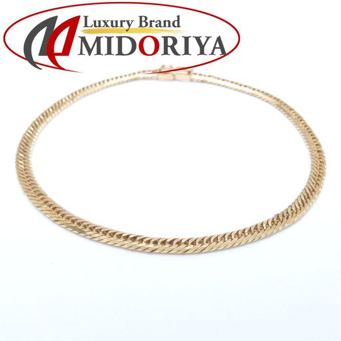 中古 K18 24cm 10.3g アンクレット8面 楽天市場】喜平 アンクレット K18 ゴールド 8面トリプル 24cm 10g