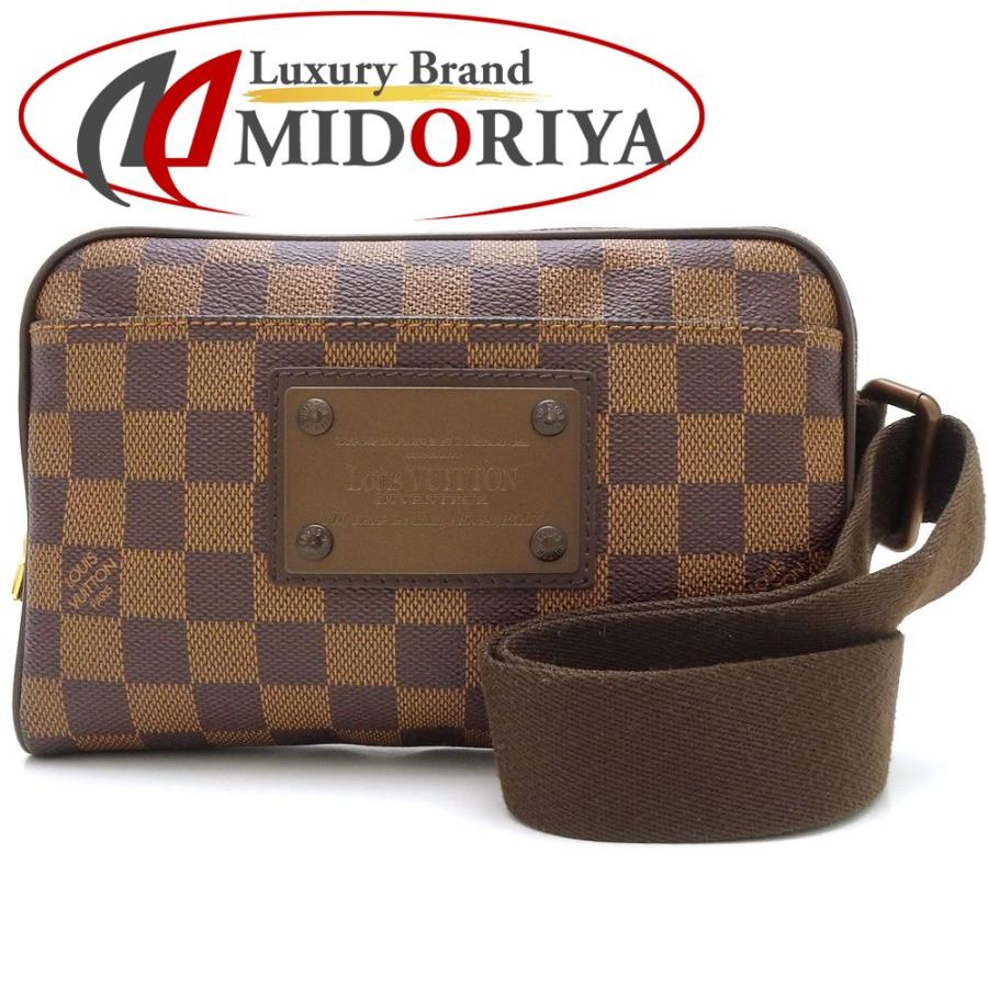 ルイ・ヴィトン・ダミエ LOUIS VUITTON バムバッグブルックリン N41101 