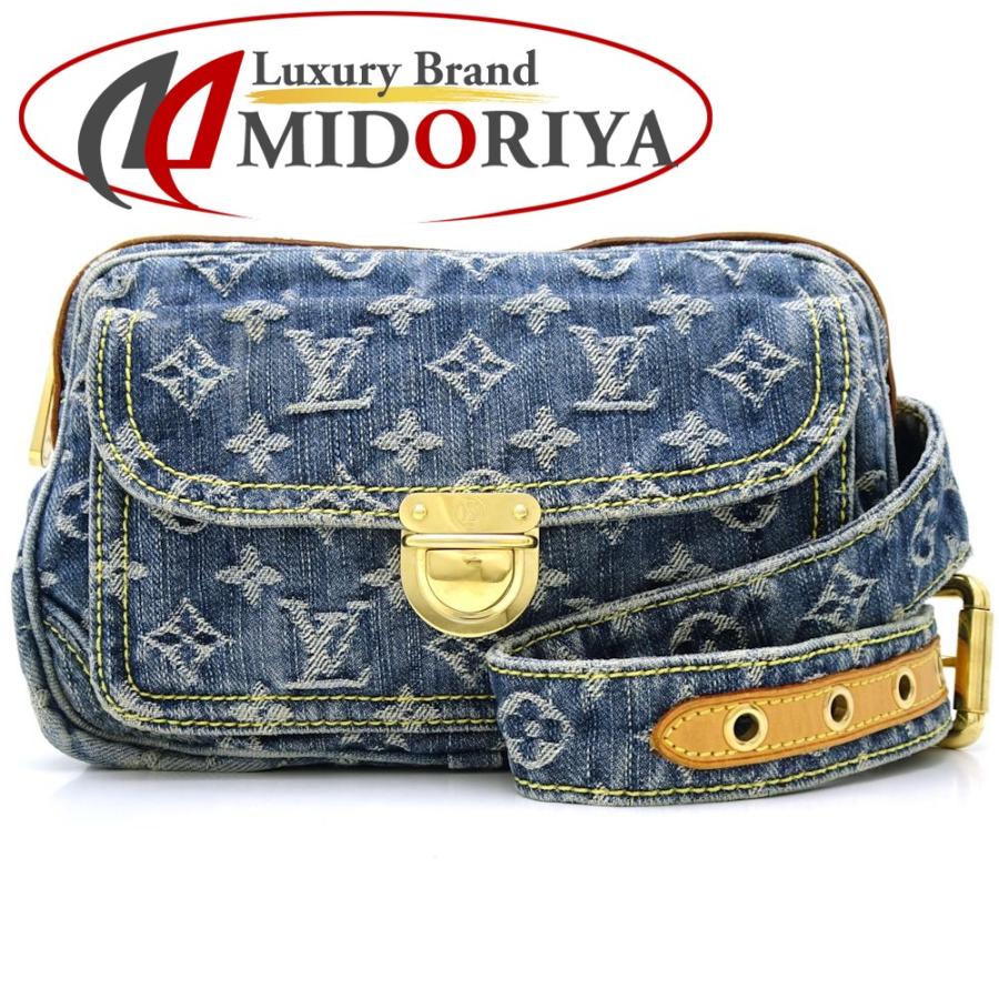 VUITTON ルイヴィトン バムバッグ ボディバッグ M95347 デニム