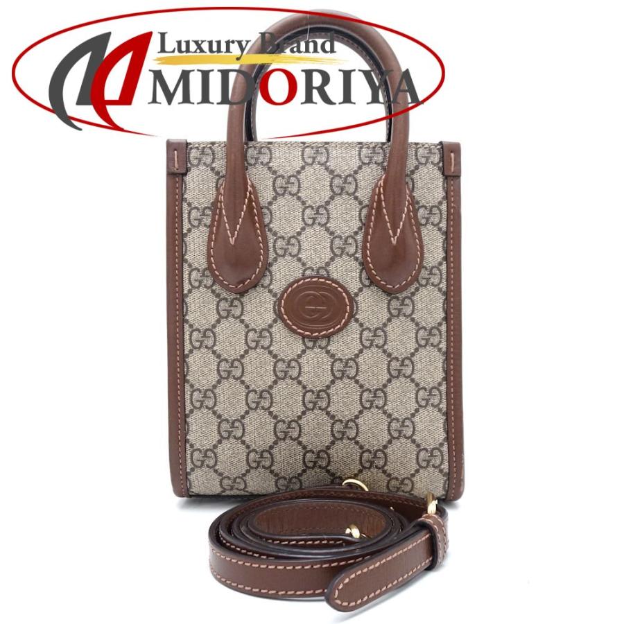 GUCCI グッチ インターロッキングG ミニ トートバッグ 671623 