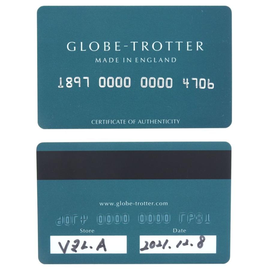 GLOBE TROTTER グローブトロッター ミニショルダー JET 2Wayバッグ アイボリー/351167【中古】｜phasemidoriya78｜07