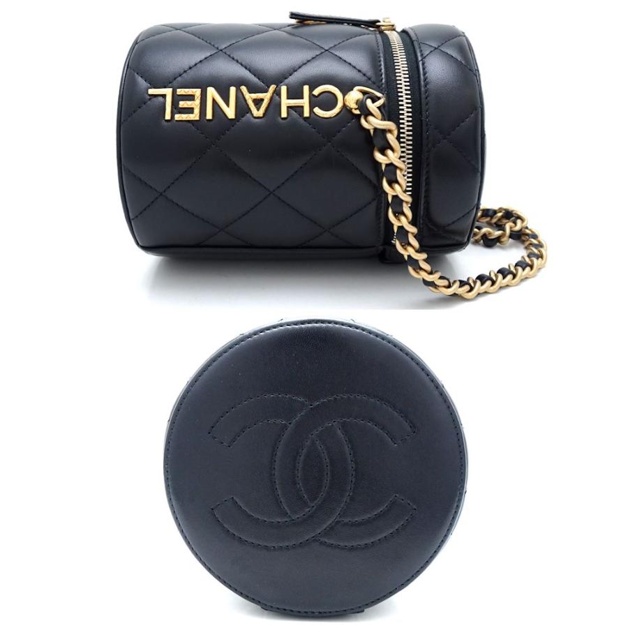 CHANEL シャネル バニティ AS2735 斜め掛けショルダーバッグ ラムスキン ブラック/351255 ☆未使用 CHANEL（シャネル） バニティ AS2735 斜め掛けショルダーバッグ