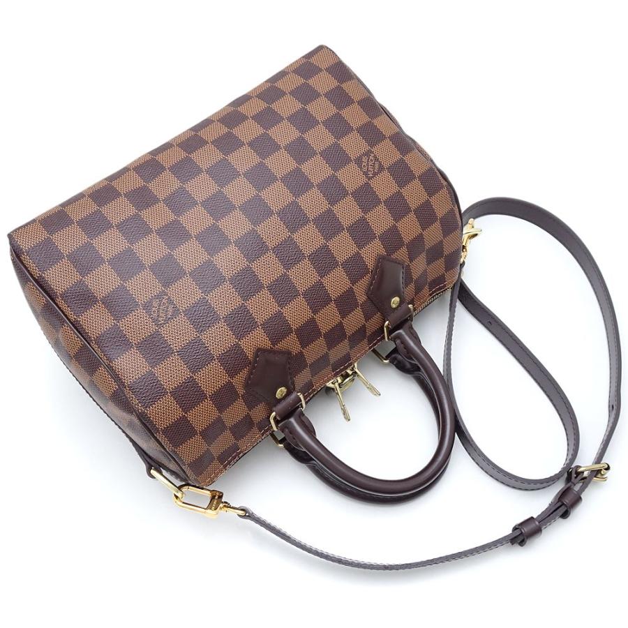 NR25　kr15572tm【LOUIS VUITTON】スピーディバンドリエール25　ダミエエベヌ　N40575 スピーディ・バンドリエール 25 ダミエ・エベヌ｜ルイ・ヴィトン 公式
