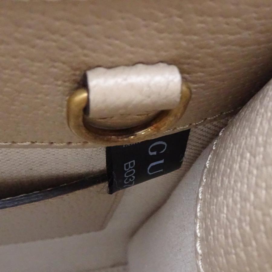 GUCCI（グッチ） 671623 2Wayバッグ ミニトート レザーxGGスプリーム