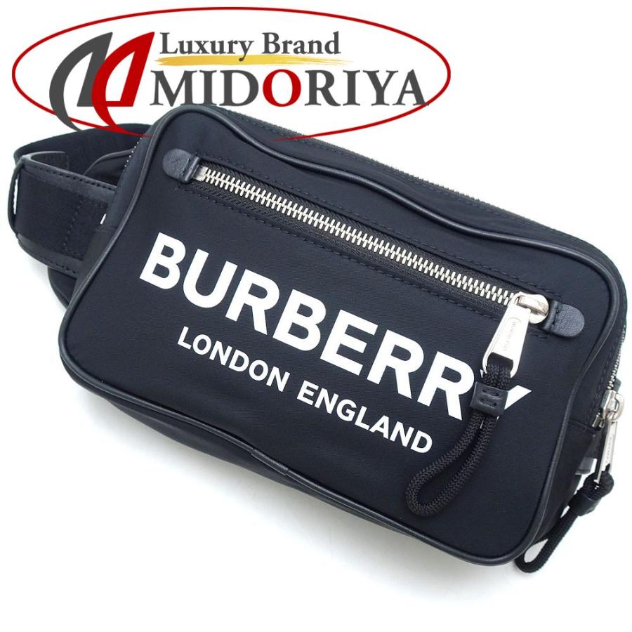 BURBERRY（バーバリー） ECONYLバムバッグ ボディバッグ ロゴプリント
