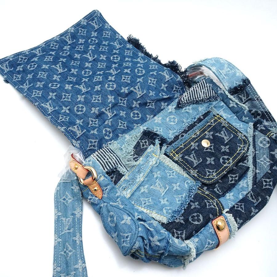 ルイヴィトンのバッグ LOUIS VUITTON ルイ・ヴィトン M95374 モノグラムデニム パッチワーク