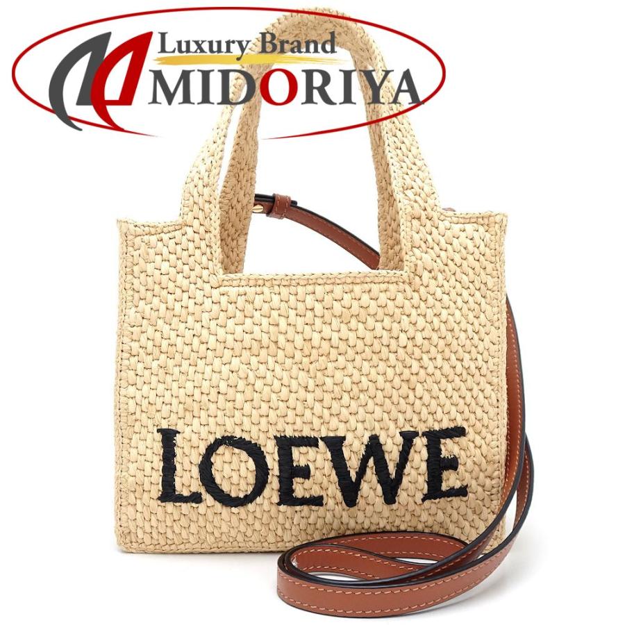 LOEWE（ロエベ） フォント トート ミニ A685V46X01 2Wayバッグ 