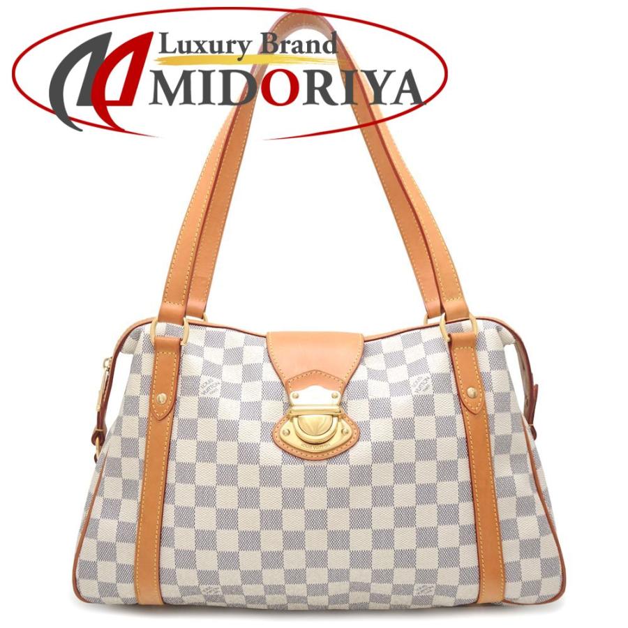 ［中古］ルイヴィトンストレーザPM ダミエアズールショルダーバッグ LOUIS VUITTON ルイヴィトン ダミエ アズール ストレーザPM M42220