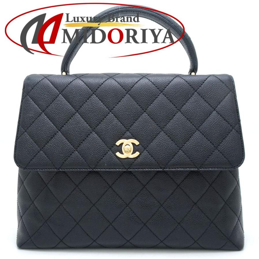 CHANEL シャネル A12397 ハンドバッグ マトラッセ キャビアスキン  