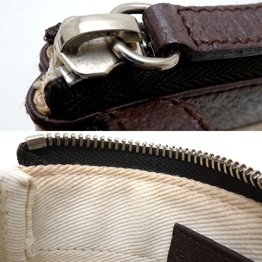 BVLGARI ブルガリ ショルダーバッグ ロゴマニア キャンバスxレザー  