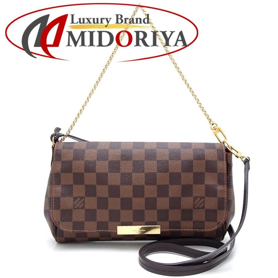 ルイヴィトン ダミエ フェイボリット MM N41129 ショルダーバッグ ルイ・ヴィトン LOUIS VUITTON フェイボリットMM N41129 ブラウン