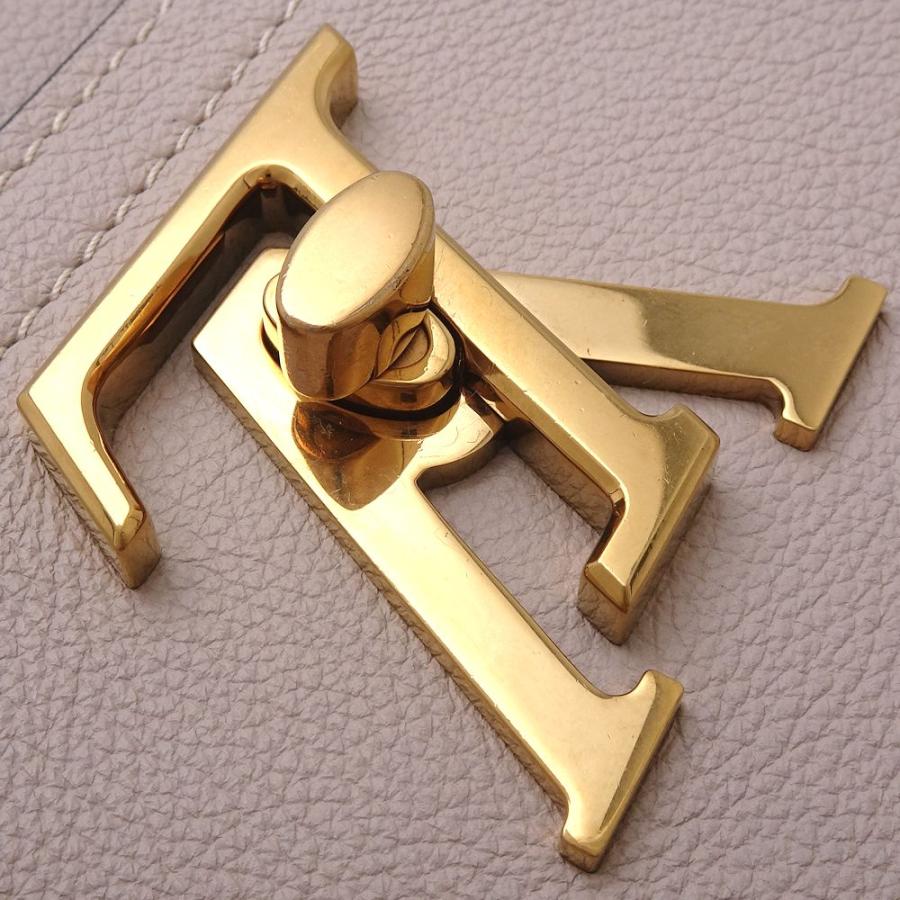 LOUIS VUITTON ルイヴィトン ロックミー M57072 ショルダーバッグ グレージュ カーフ/352065【中古 ...
