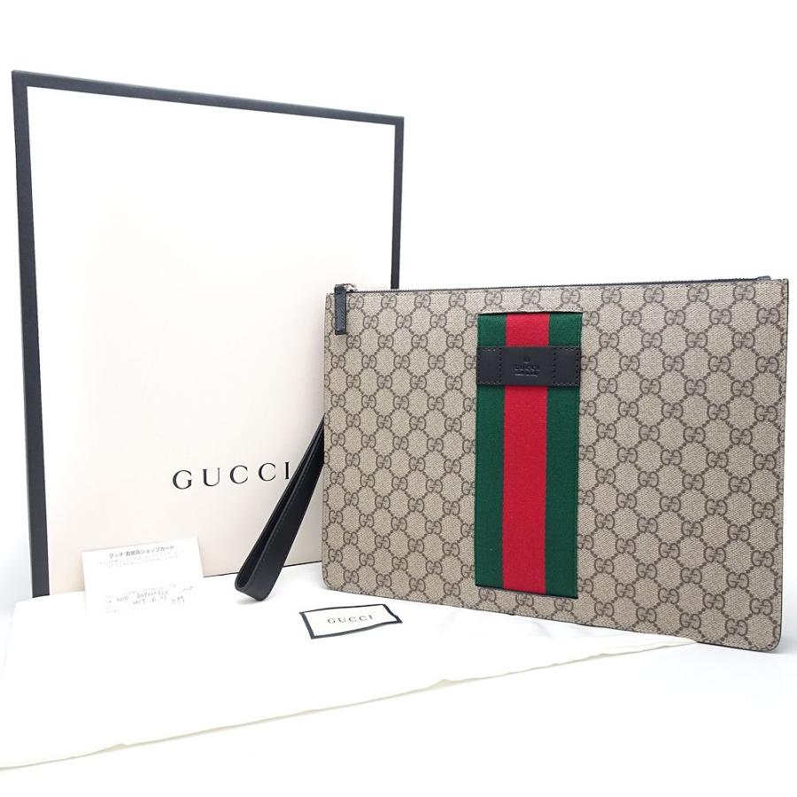GUCCI（グッチ） 433665 セカンドバッグ クラッチ GGスプリーム
