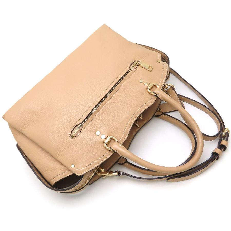 COACH（コーチ） 67711 ハンドバッグ 2WAY レザー ベージュ/352300