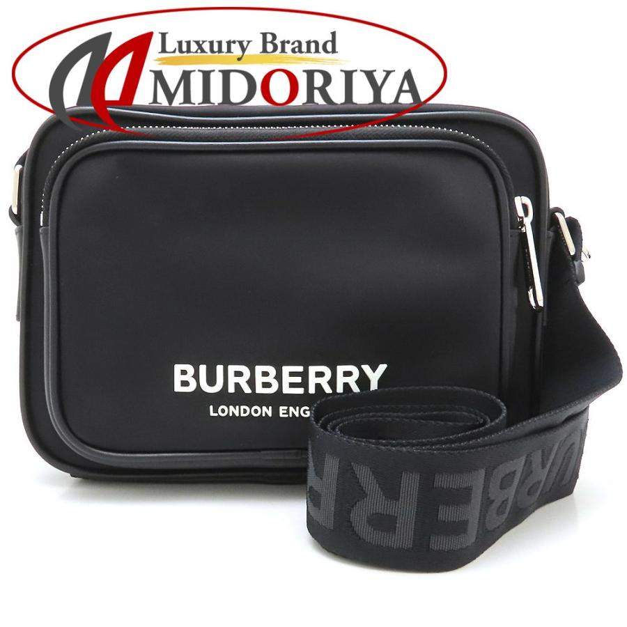 BURBERRY バーバリー PADDY パディ 8049094 ショルダーバッグ ナイロンxレザー  ブラック/352301【中古】 BURBERRY（バーバリー） PADDY パディ 8049094 ショルダーバッグ