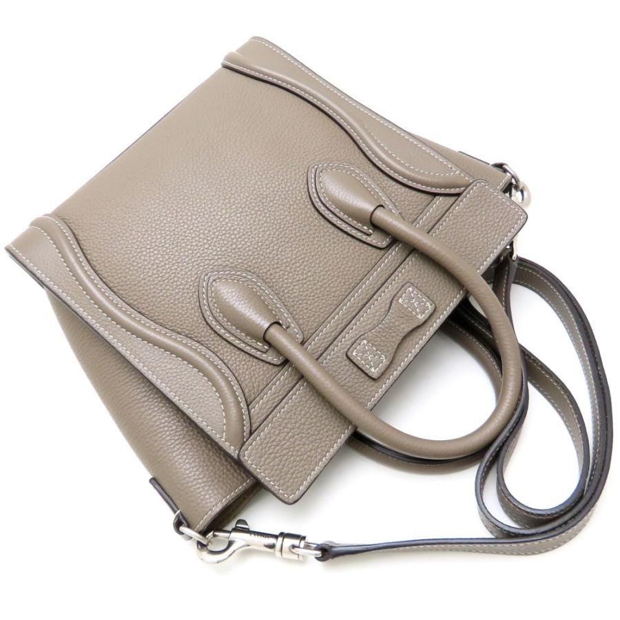 CELINE（セリーヌ） ラゲージナノショッパー 189243D ハンドバッグ