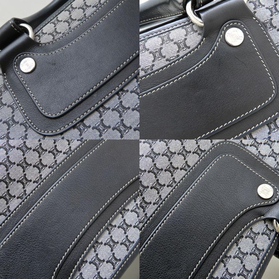CELINE（セリーヌ） ブギーバッグ ハンドバッグ マカダム キャンバスx